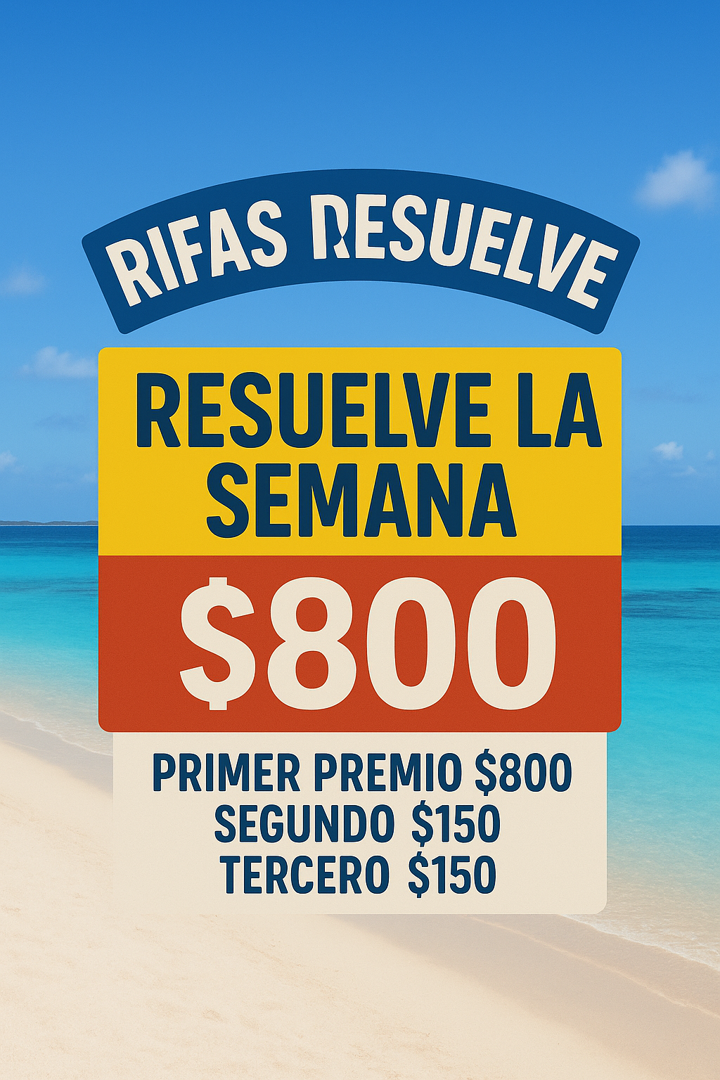Resuelve la Semana $800